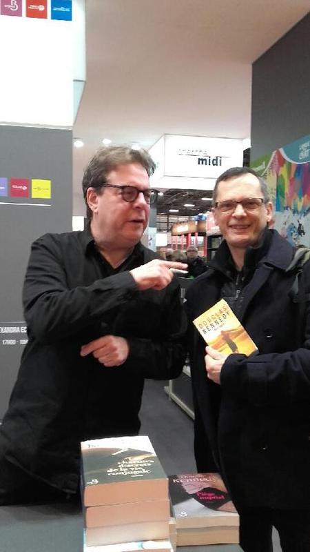 salon du livre Paris 2018- Echange litt&eacute;raire avec Douglas Kennedy