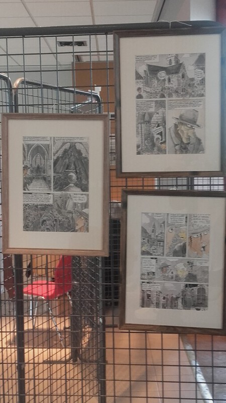 quelques planches de la BD en pr&eacute;paration