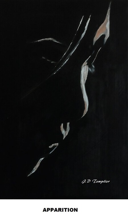 APPARITION/ ACRYLIQUE 40 X 27