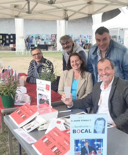 Campo santo d'Orl&eacute;ans sept 2022 avec Claude Pinault et Virginie Magnier-Pav&eacute;