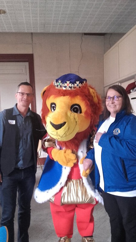 avec le Lion's Club de Lagny. Octobre 2019