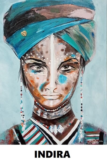INDIRA ACRYLIQUYE 80X60