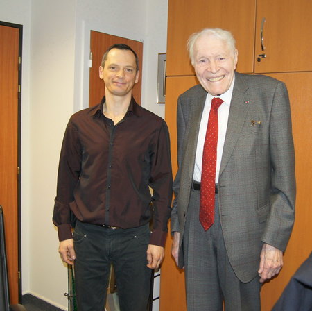 avec le Professeur Christian CABROL