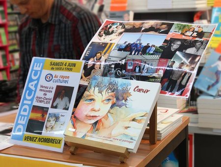 04 Juin 2016 -D&eacute;dicace  E.LECLERC Fleury-les-Aubrais