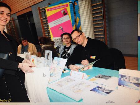 en plein travail, un moment toujours tr&egrave;s agr&eacute;able..