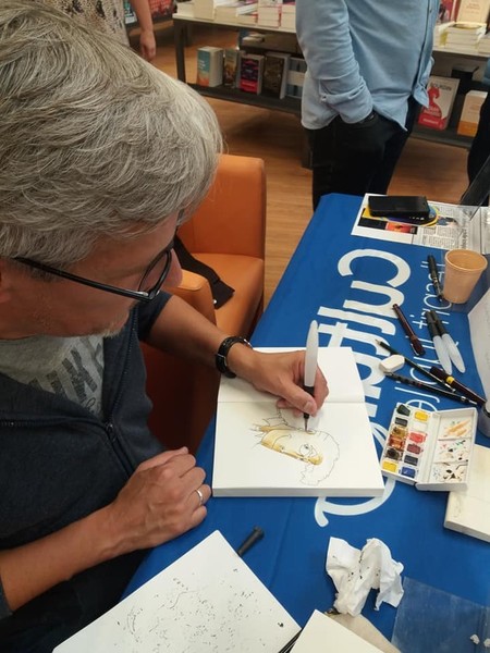 22 septembre 2018 - Regis en plein travail